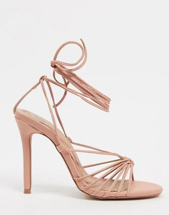 missguided pink heels