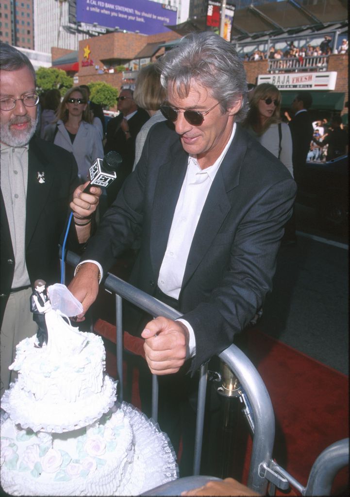 Richard Gere at the premiere of Runway Bride in Los Angeles, July 30, 1999