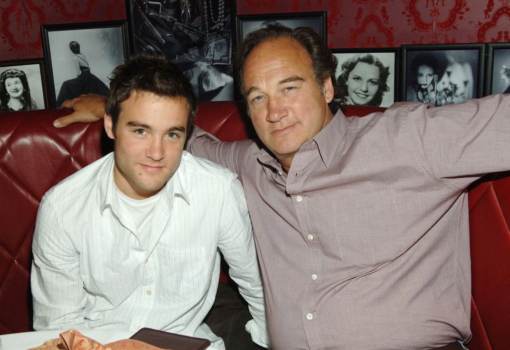 Jim Belushi and Robert Belushi attend the Hopkins vs. Calzaghe "Battle of The Planet"