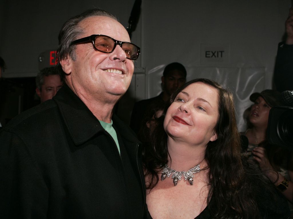Jack Nicholson and Jennifer Nicholson at Jennifer Nicholson Fall 2006 (Photo by Chris Weeks/WireImage)