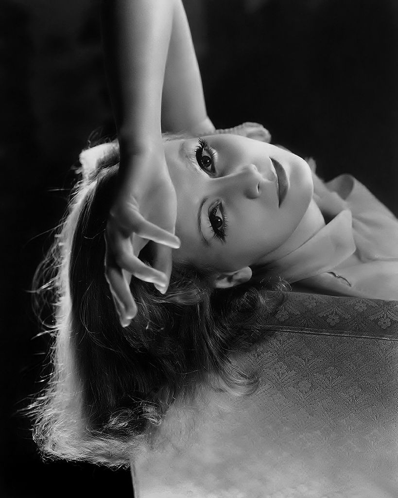 Actress Greta Garbo poses for a publicity photo for the MGM movie 'As You Desire Me' which was released in 1932