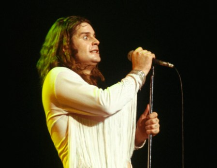 Ozzy Osbourne singing