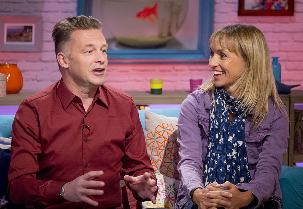 Chris Packham and Michaela Strachan on Mel and Sue' TV Programme
