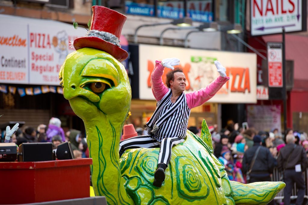 Richard Simmons attends the 87th Annual Macy's Thanksgiving Day Parade on November 28, 2013 in New York City.