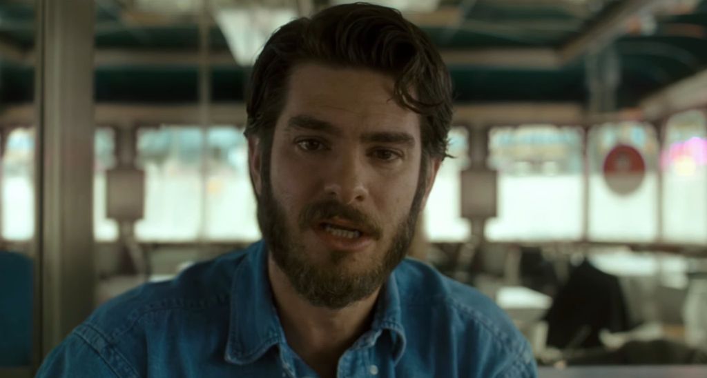 Andrew Garfield in a still from After The Hunt