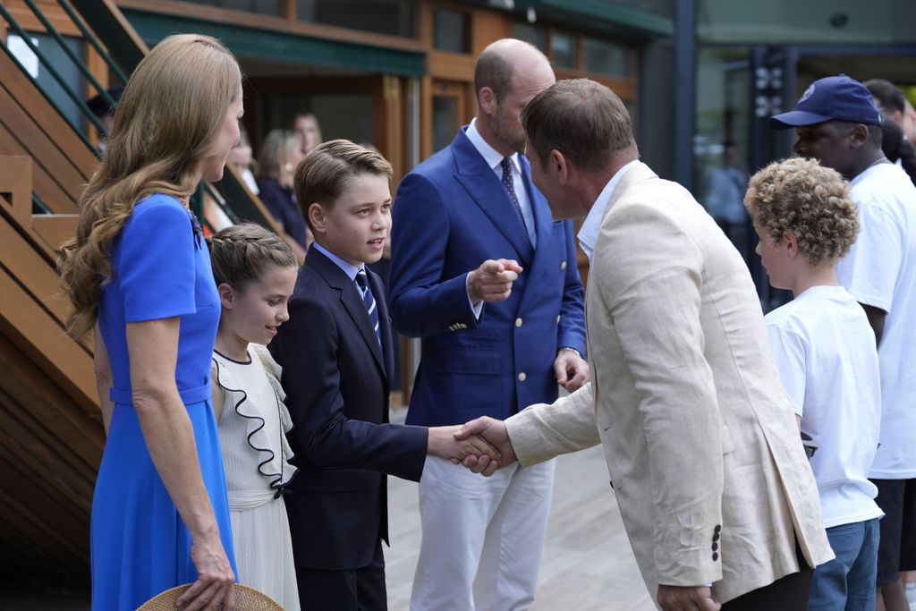 The Wales' at Wimbledon