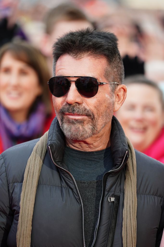 Judges Simon Cowell arriving for Britain's Got Talent auditions at the Winter Gardens Blackpool, in Lancashire.