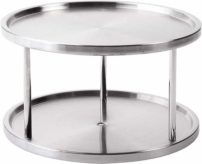 stainless steel lazy susan amazon