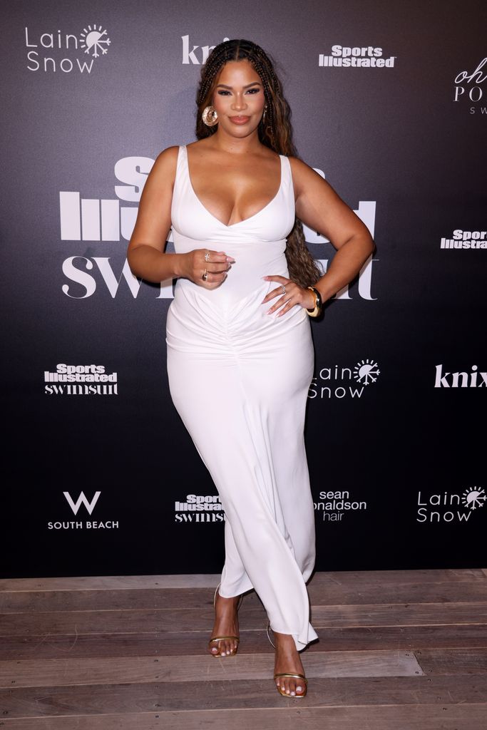 Kamie Crawford attends the Sports Illustrated Swimsuit Show during Miami Swim Week 2024 at W South Beach on June 01, 2024 in Miami Beach, Florida.