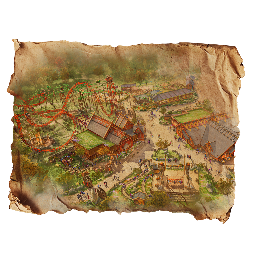 The map for the new Valgard world