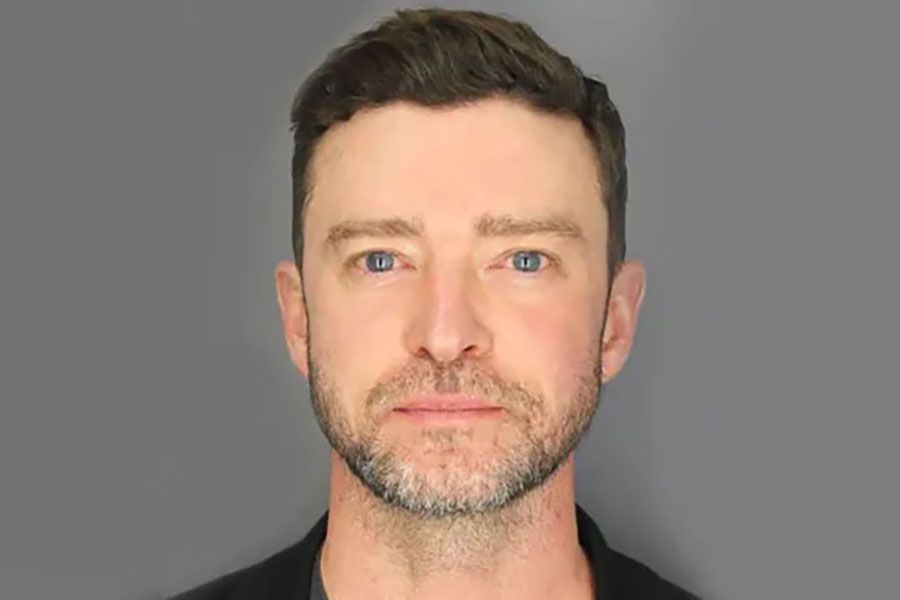 Auf diesem Handout-Bild der Polizei von Sag Harbor ist der Musiker Justin Timberlake auf einem Buchungsfoto vom 18. Juni 2024 in Sag Harbor, New York, zu sehen. Timberlake wurde wegen Trunkenheit am Steuer angeklagt. 