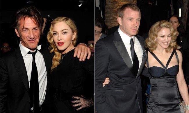 madonna relationships marriage before after