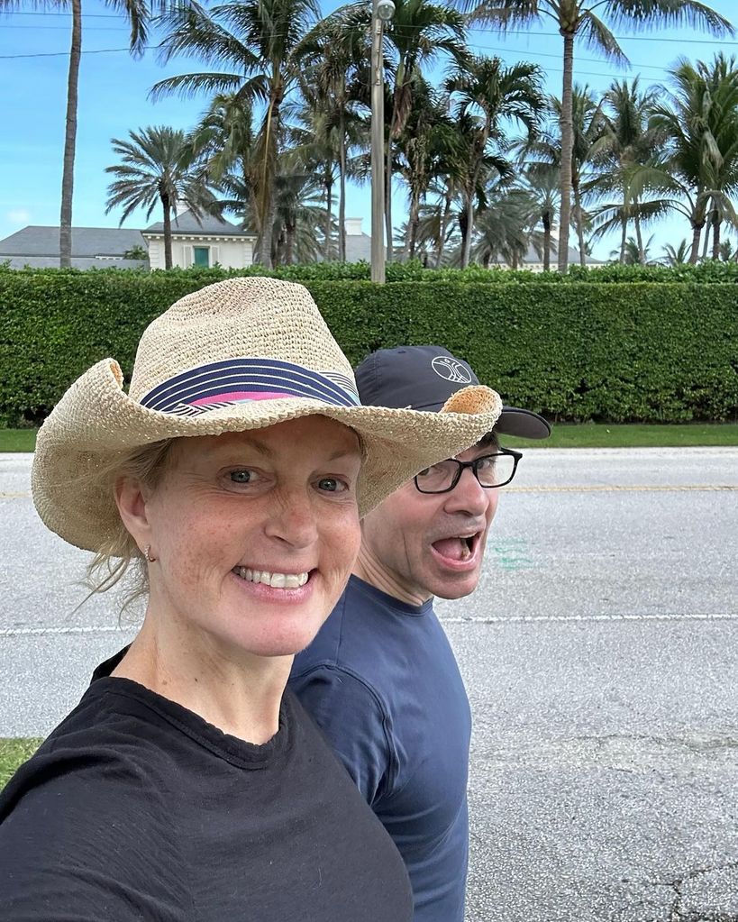 George Stephanopoulos and Ali Wentworth on vacation 