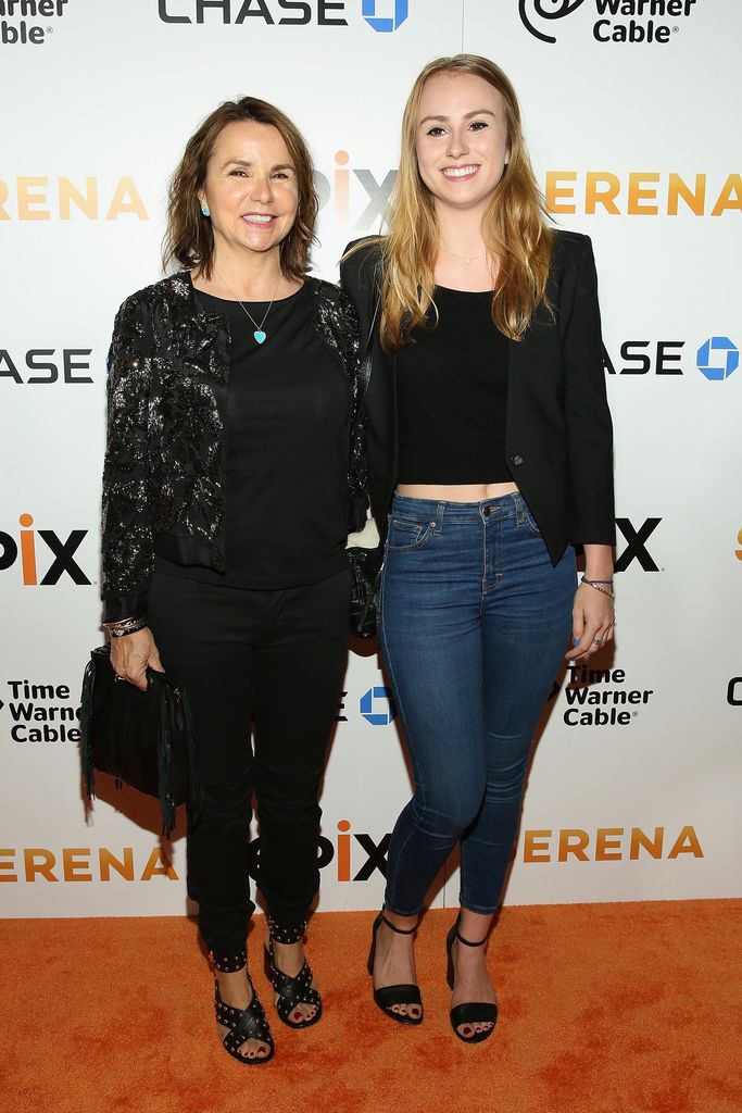 Patty Smyth, John's wife, with Anna McEnroe