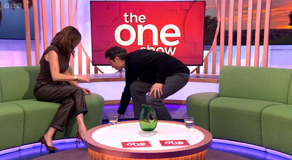 The One Show gets off to chaotic start following wardrobe malfunction