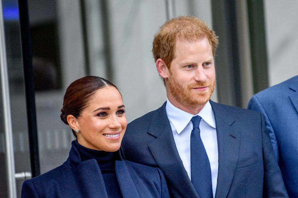 Meghan Markle and Prince Harry attending an event in New York 
