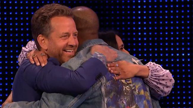 the chase hugging