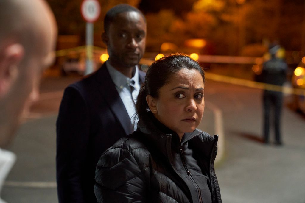 PARMINDER NAGRA as DI Ray and PETER BANKOLE as DS Kwesi Edmund