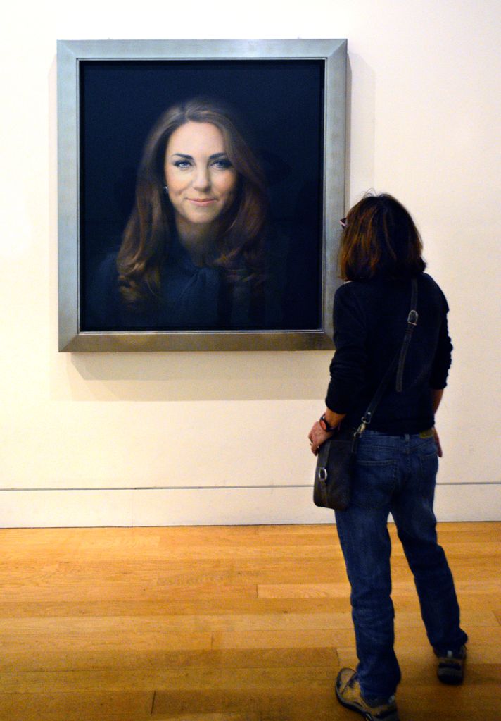Portrait of Kate Middleton by Paul Emsley