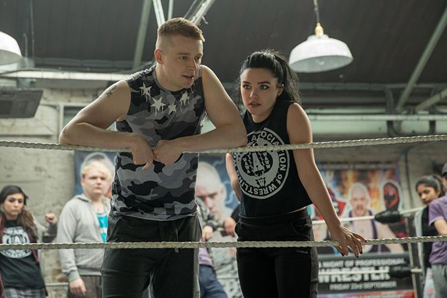 florence pugh in FightingWithMyFamily