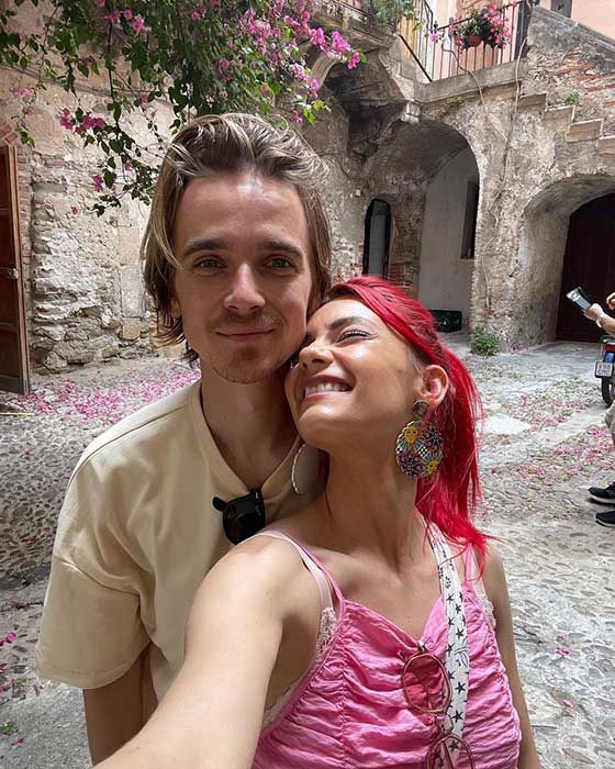 dianne buswell joe sugg italy