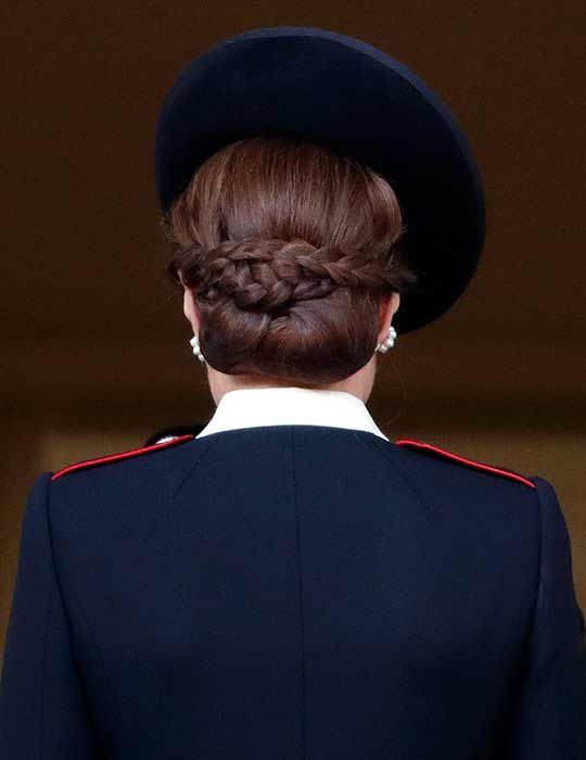 4 Kate Middleton braided chignon