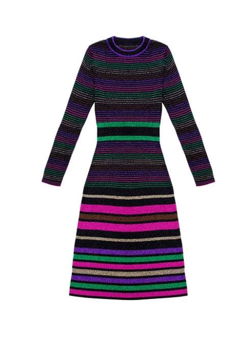 stripe jumper dress