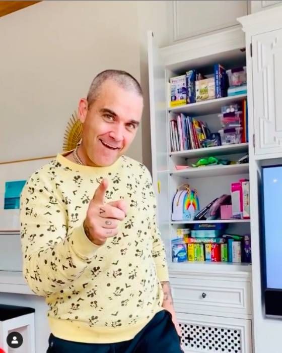 robbie williams childrens play room