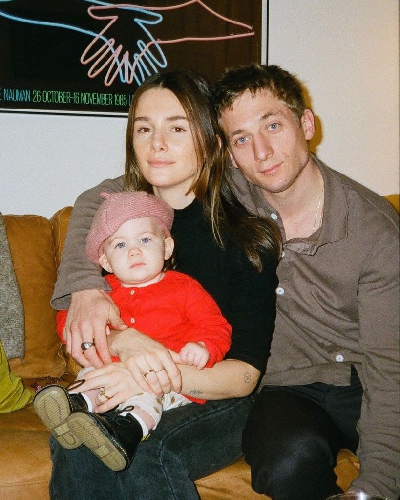 Addison Timlin, Jeremy Allen White and their daughter