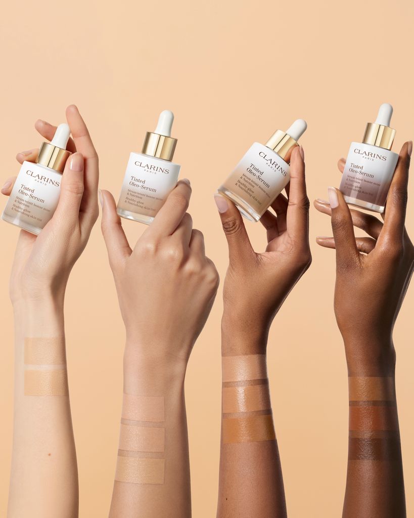 The tinted serum is available in 11 versatile shades