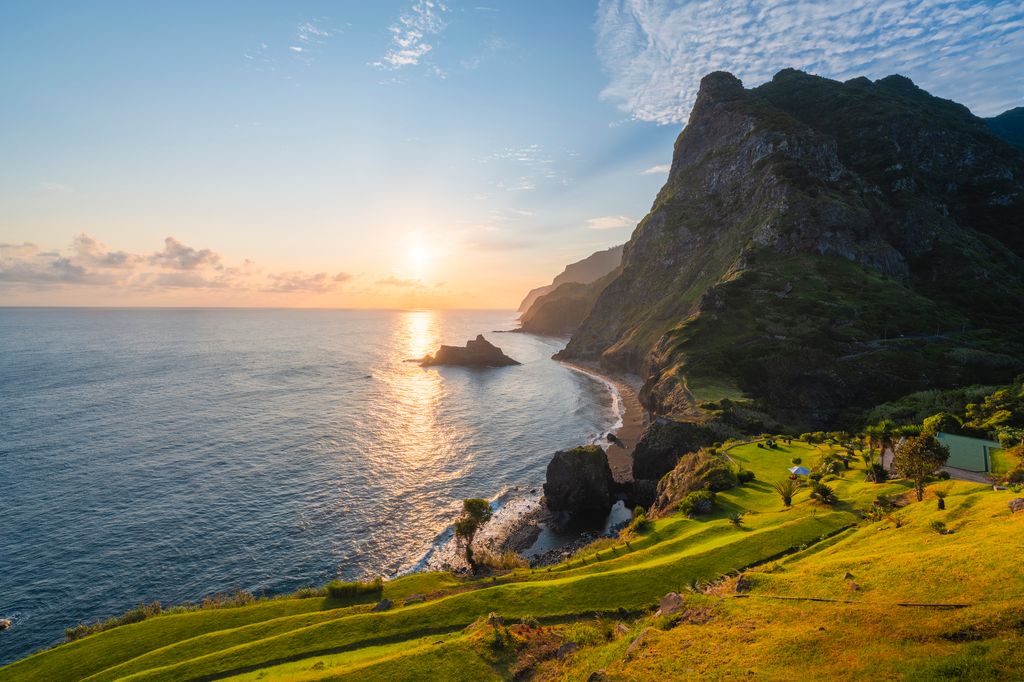 Wild coast of Madeira, Portugal