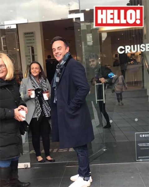 ant mcpartlin spotted since divorce