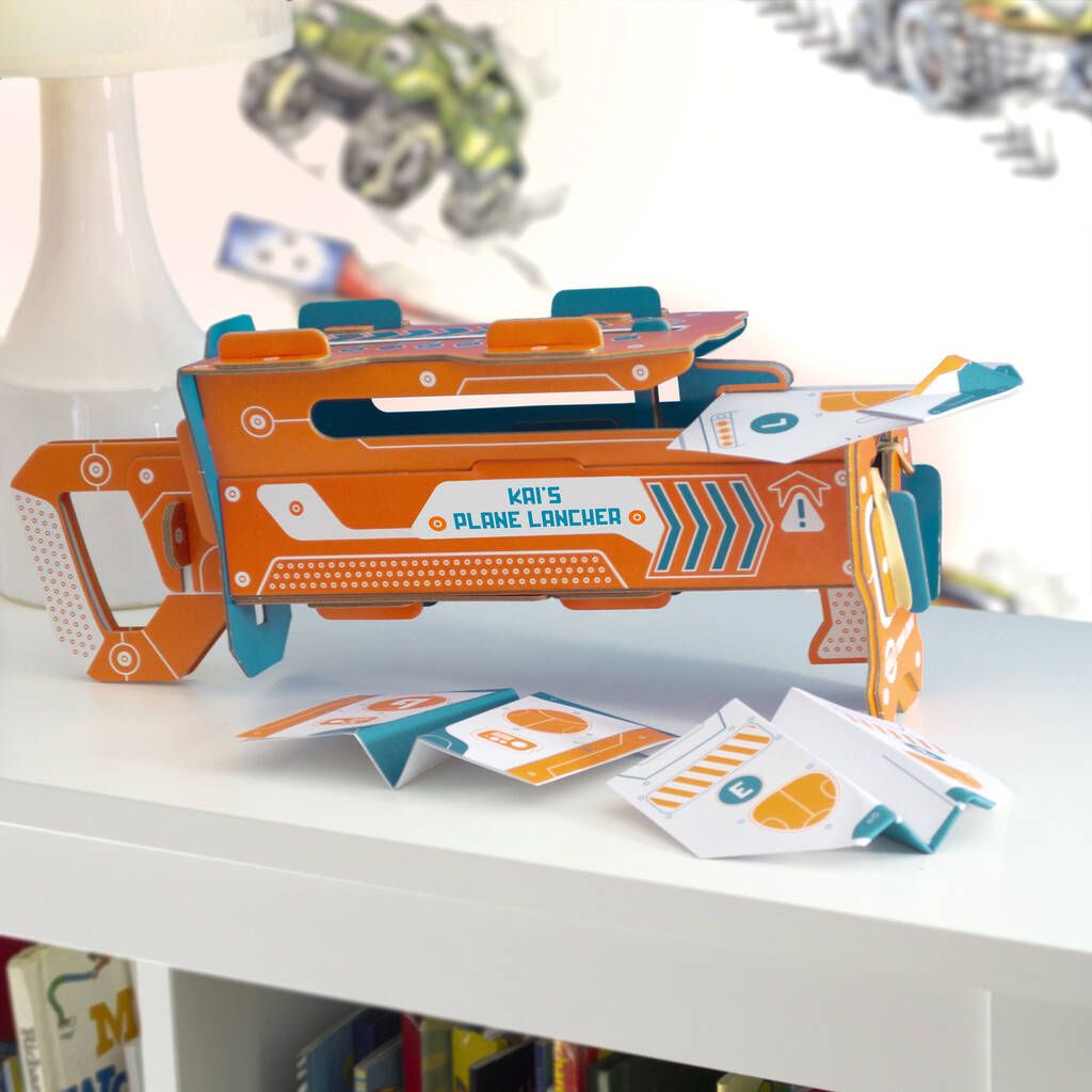 Build your own Personalised Paper Plane Launcher