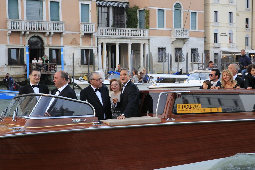 george clooney and sister ada at his 2014 wedding