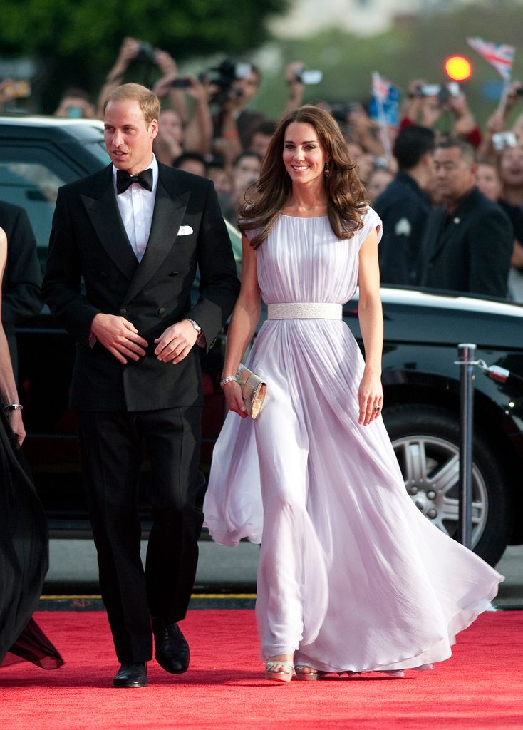Prince William and Kate arrive at the 2011 BAFTA Brits To Watch Event in Los Angeles, California