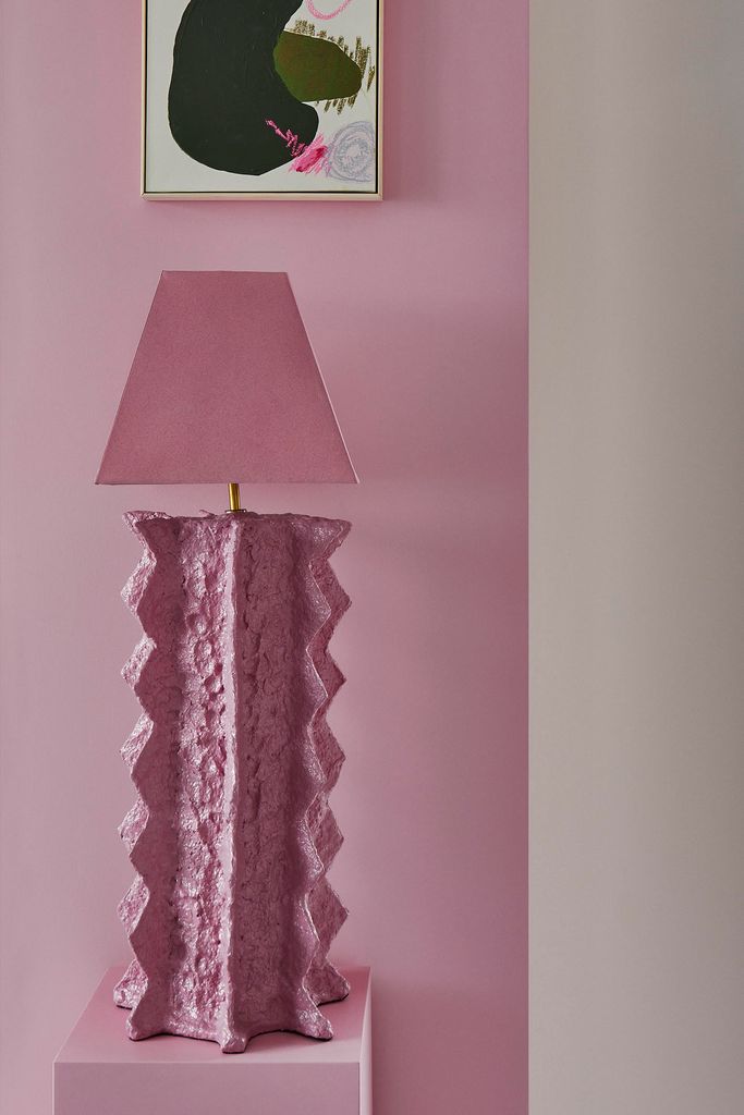 Pink Tower Lamp - Annie Strachan