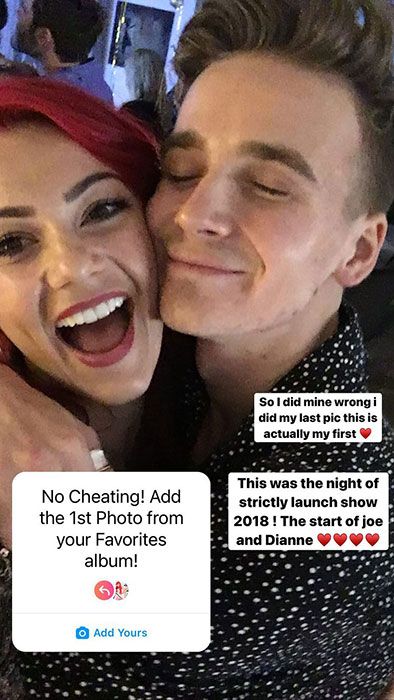 dianne buswell joe sugg first photo