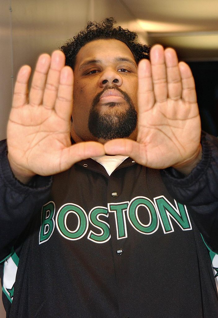 Rapper Fatman Scoop during his guest appearance on MTV's TRL UK, at the MTV Studios in Camden, north London. The singer is promoting his new single "It Takes Two" to be released Monday 9 February 2004.