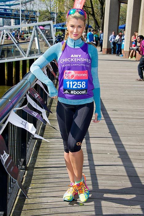 Amy Willerton London Marathon