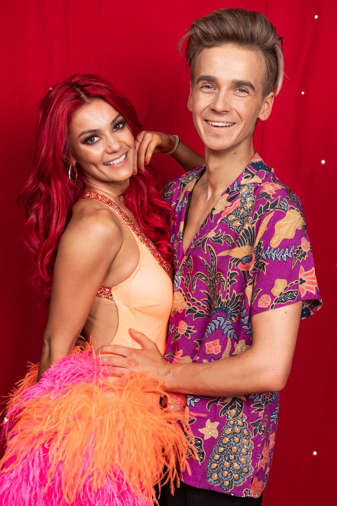 Dianne Buswell and Joe Sugg backstage Strictly Come Dancing Live Tour,  2019