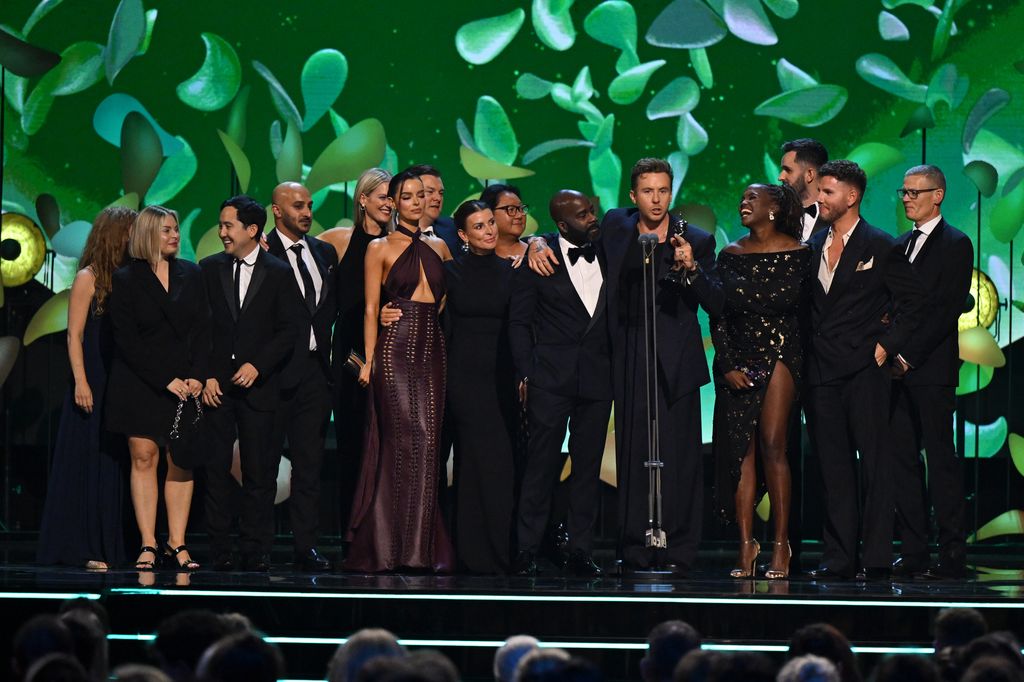 Maura Higgins and Danny Jones appeared on stage at the NTAs on Wednesday