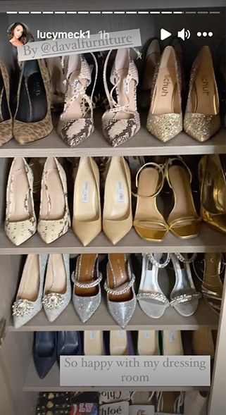 lucy mecklenburgh shoe collection
