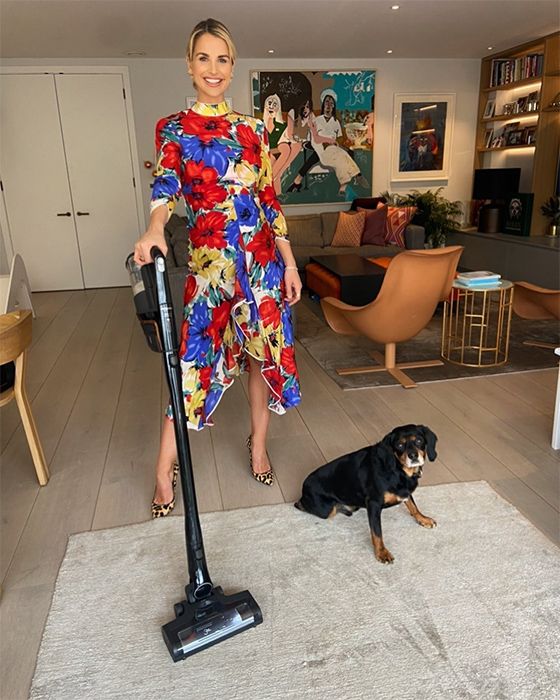 Vogue Williams vacuum