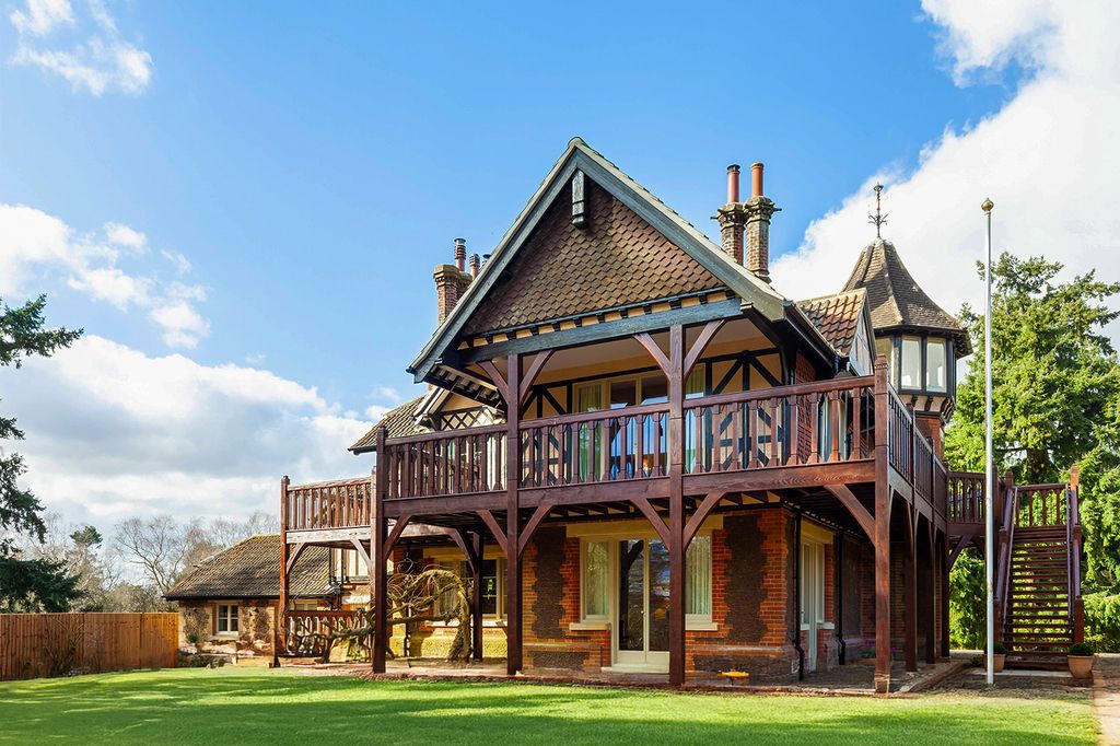 The Folly is located on the Sandringham estate