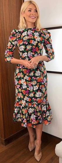 Holly Willoughby just wore the perfect wedding guest dress - from Kate ...