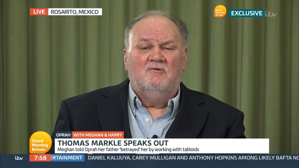 Thomas Markle appeared on Good Morning Britain back in 2021