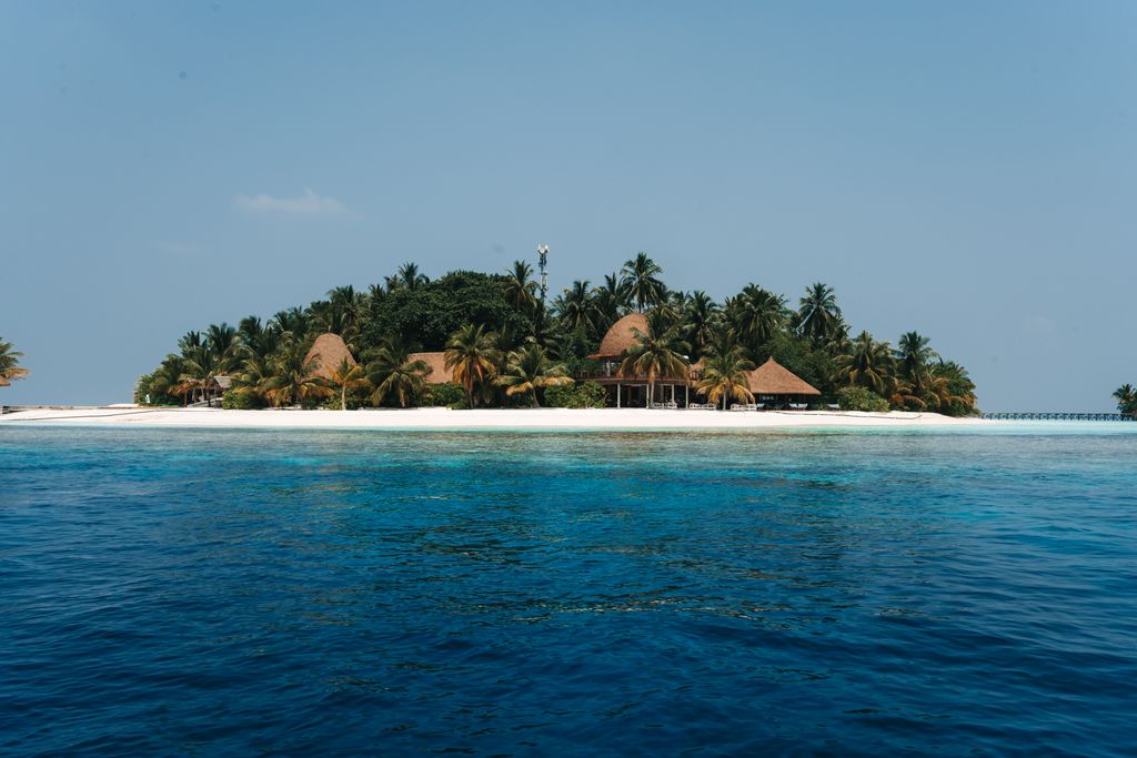 an island in the maldives 
