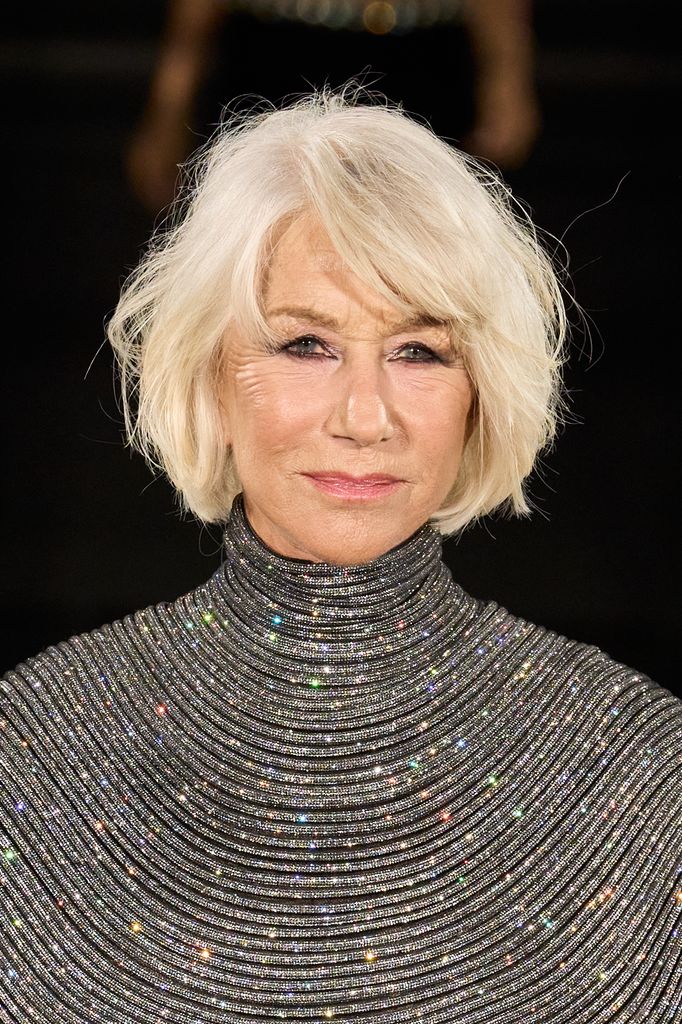 helen mirren short bob hairstyle