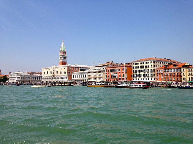 venice from the sea 