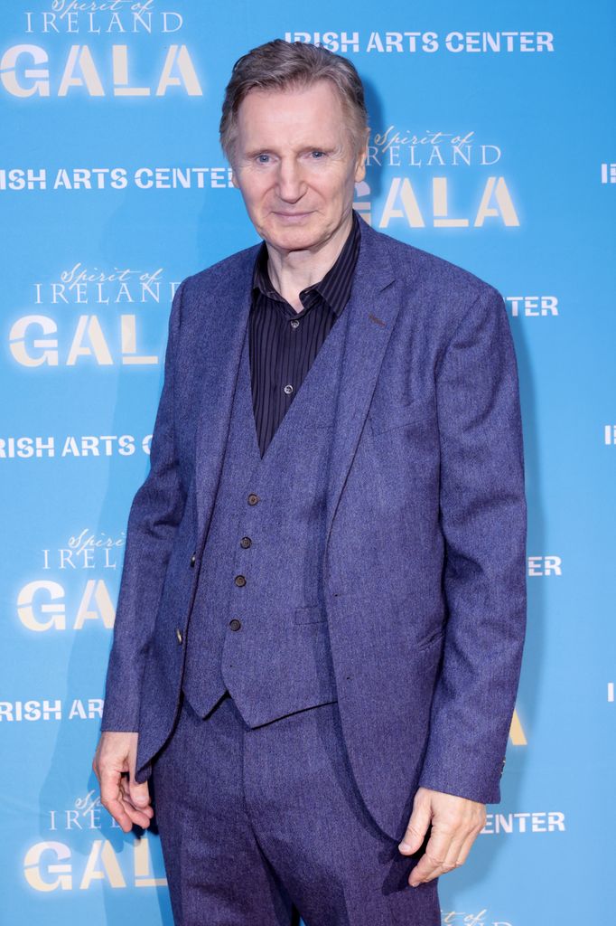 Liam Neeson attends the 2023 Spirit Of Ireland Gala